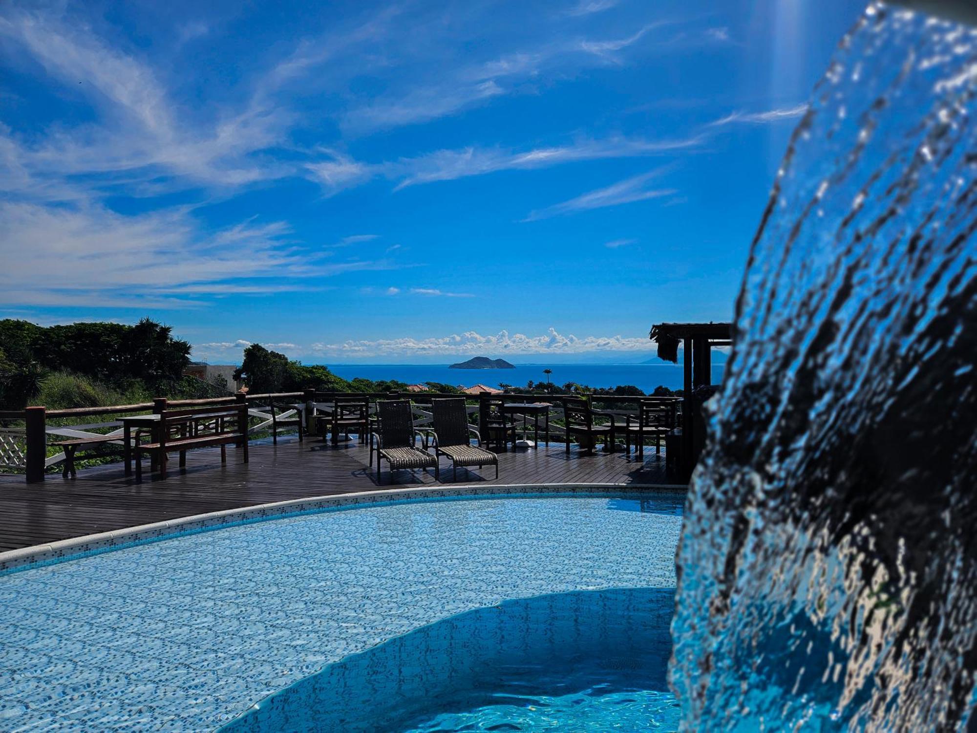 Bella Vista Ocean View Hotel Búzios Екстериор снимка View of the sea from the hotel