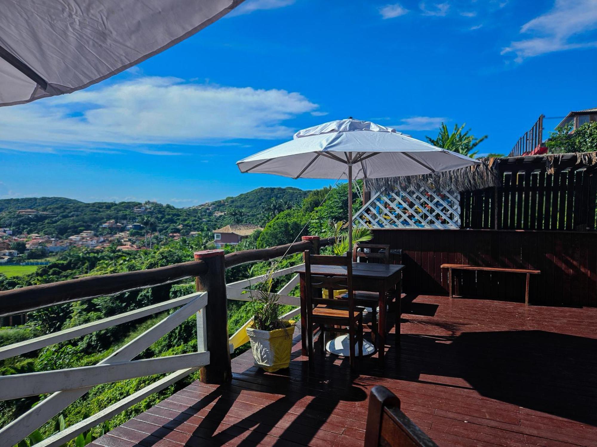 Bella Vista Ocean View Hotel Búzios Екстериор снимка A view of the town from the top of the hill
