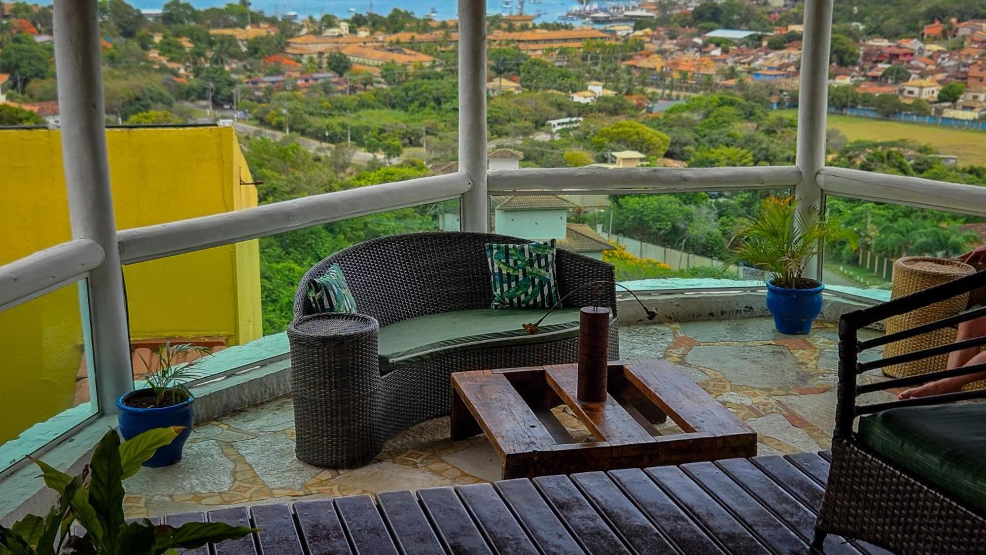 Bella Vista Ocean View Hotel Búzios Екстериор снимка A balcony in the city of Niterói, Brazil
